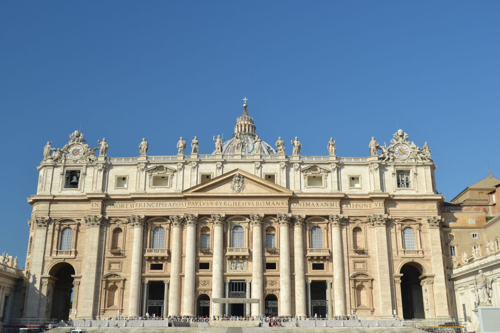Nikon D3100 sample photo. Vatican, st peter's square photography
