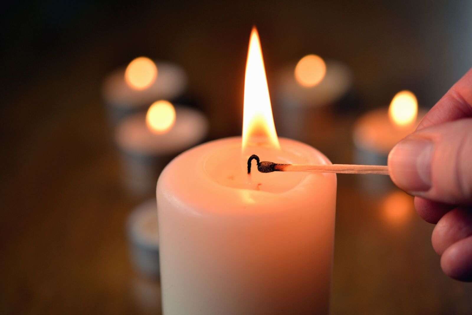 Nikon D5200 sample photo. Matches, lighting, candle, wax photography