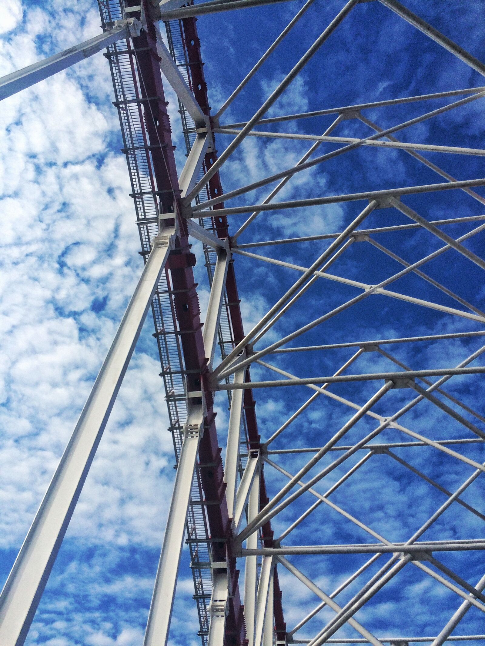 iPhone 5s back camera 4.15mm f/2.2 sample photo. Tayan bridge, west borneo photography