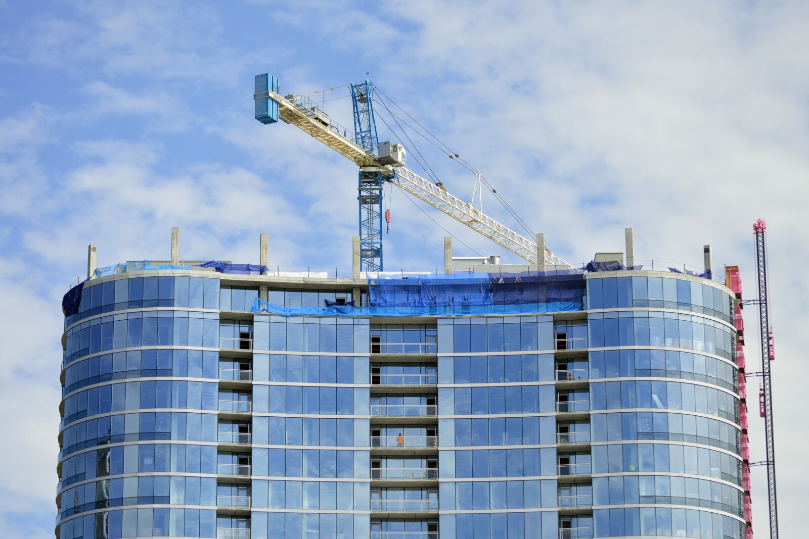 Nikon D3200 sample photo. Construction, apartment, office photography
