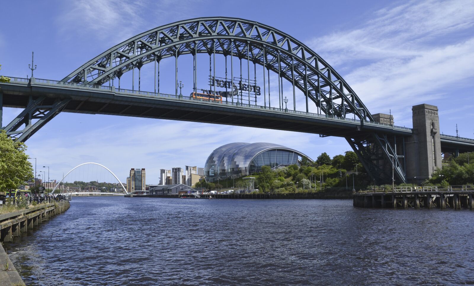 Nikon D7100 sample photo. Tyne bridges, newcastle, north photography
