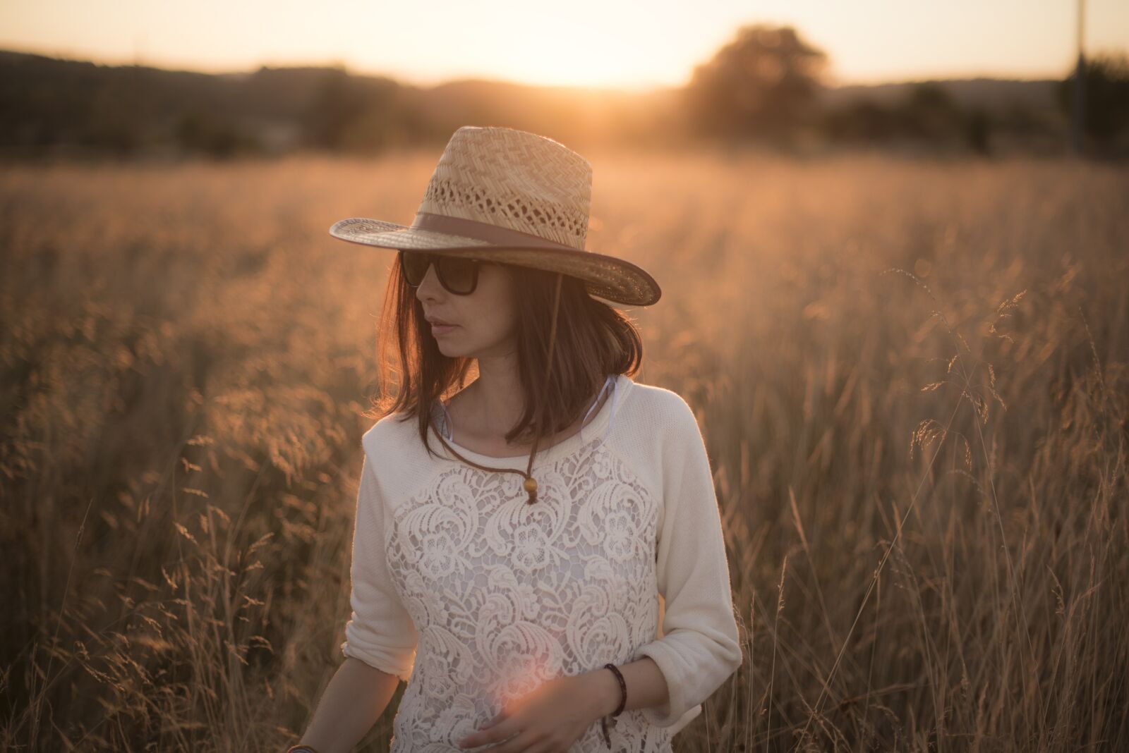 Nikon D750 sample photo. Woman, sunset, freedom photography
