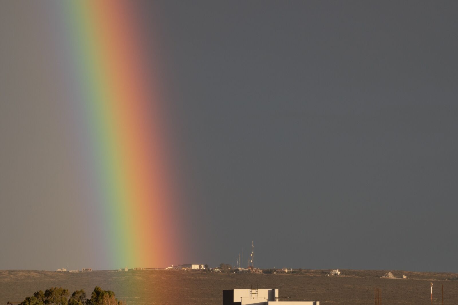 Nikon Z6 sample photo. Rainbow, storm, tormena photography