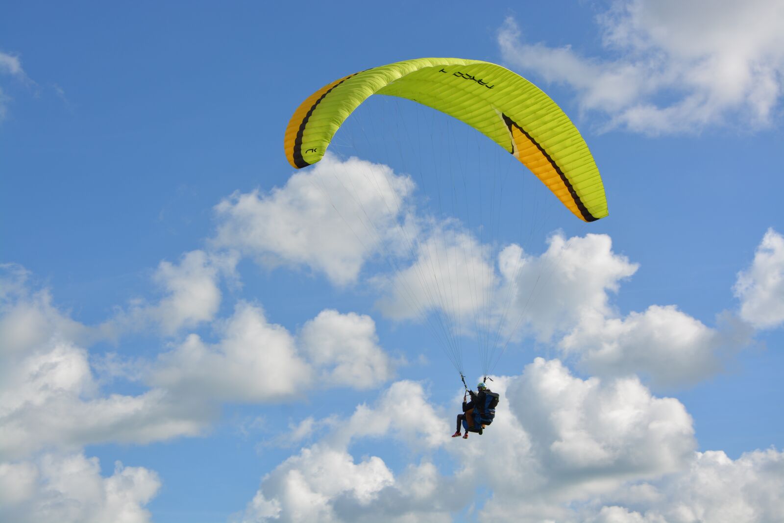 Nikon D5200 sample photo. Paragliding, paraglider, bi-place paraglider photography