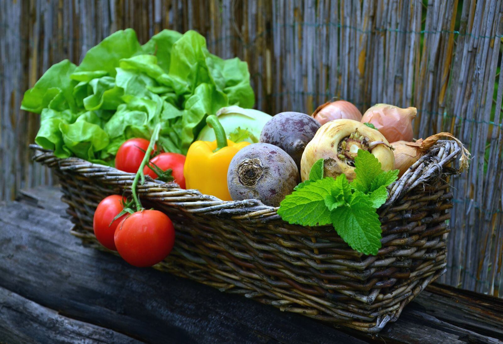Nikon D5100 sample photo. Vegetable, tomato, pepper, basket photography