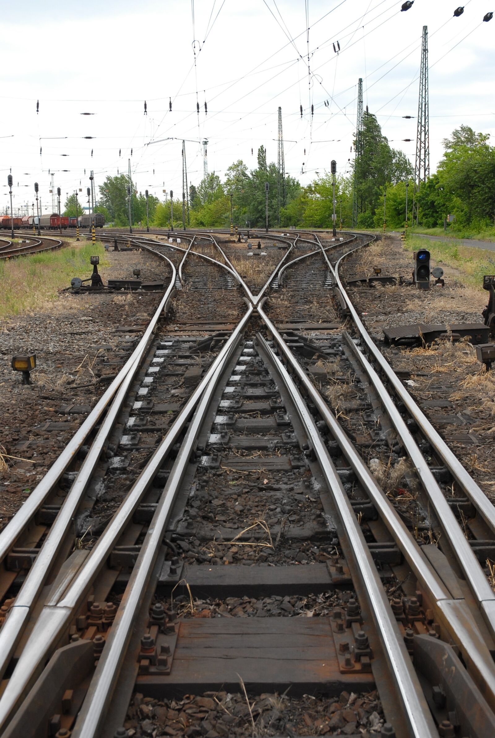 Nikon D200 sample photo. Rails, train, railroad tracks photography