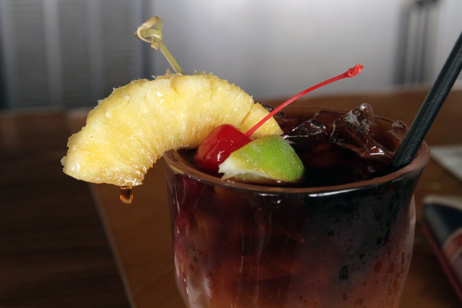 Canon EOS 7D sample photo. Mai tai, cocktail, drink photography