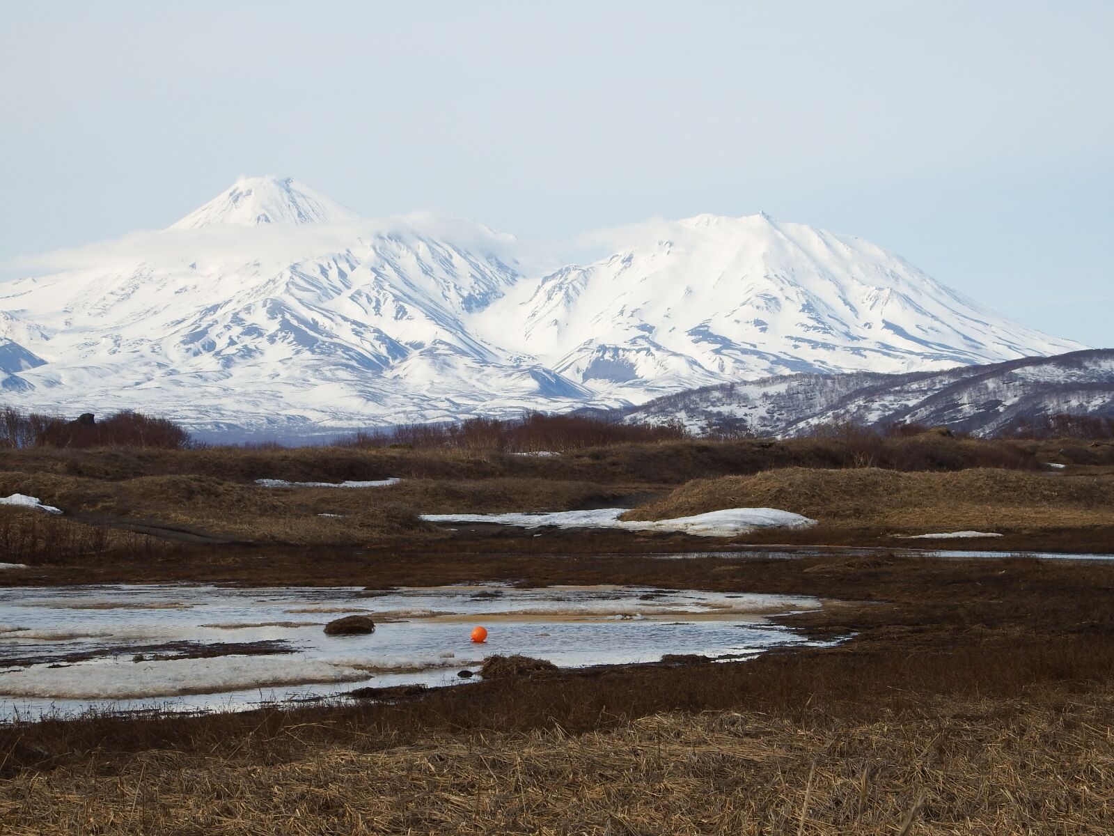 Fujifilm FinePix S1 sample photo. Volcanoes, spring, tundra photography