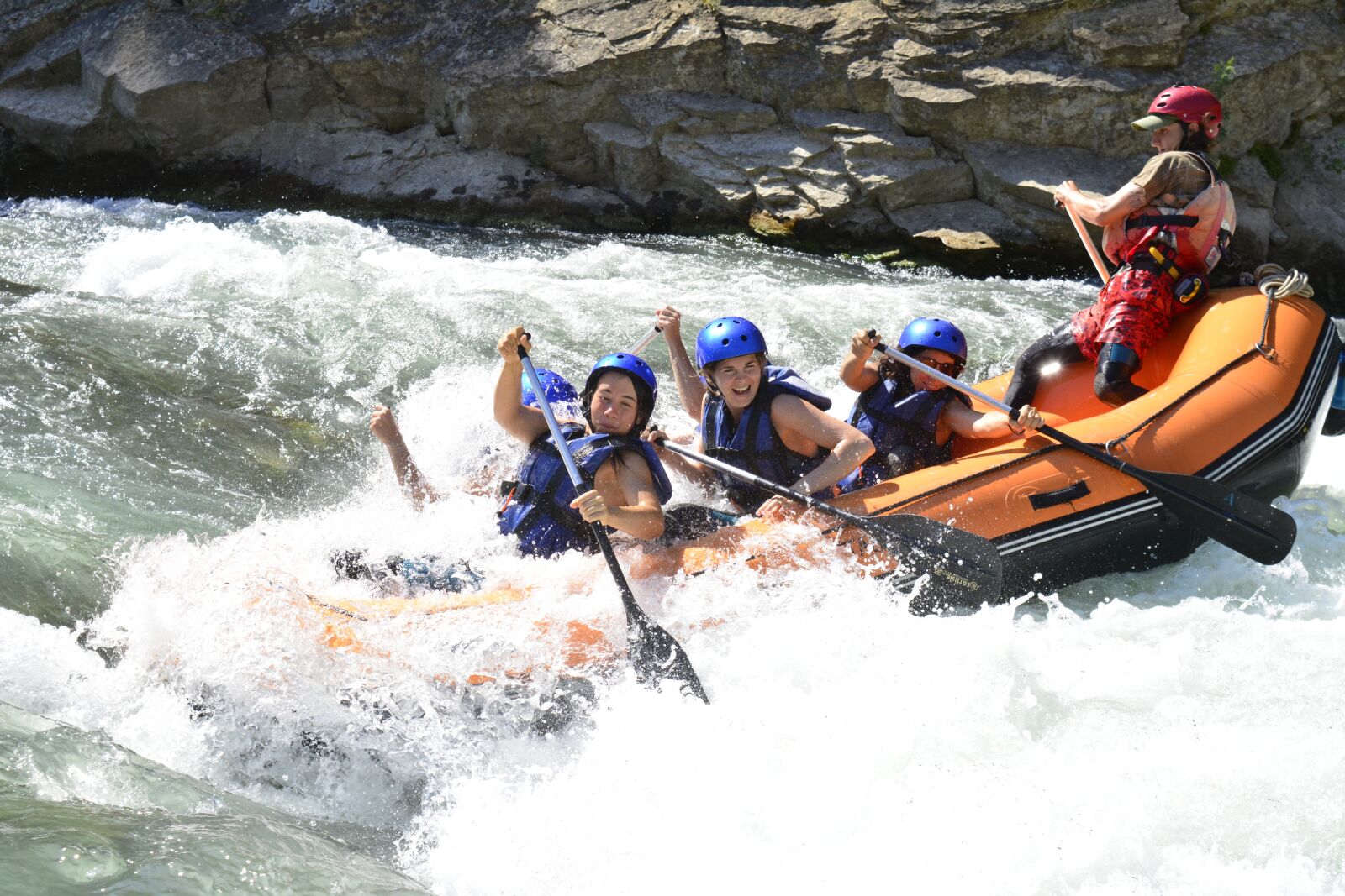 Nikon D5200 sample photo. Rafting, adventure, river photography
