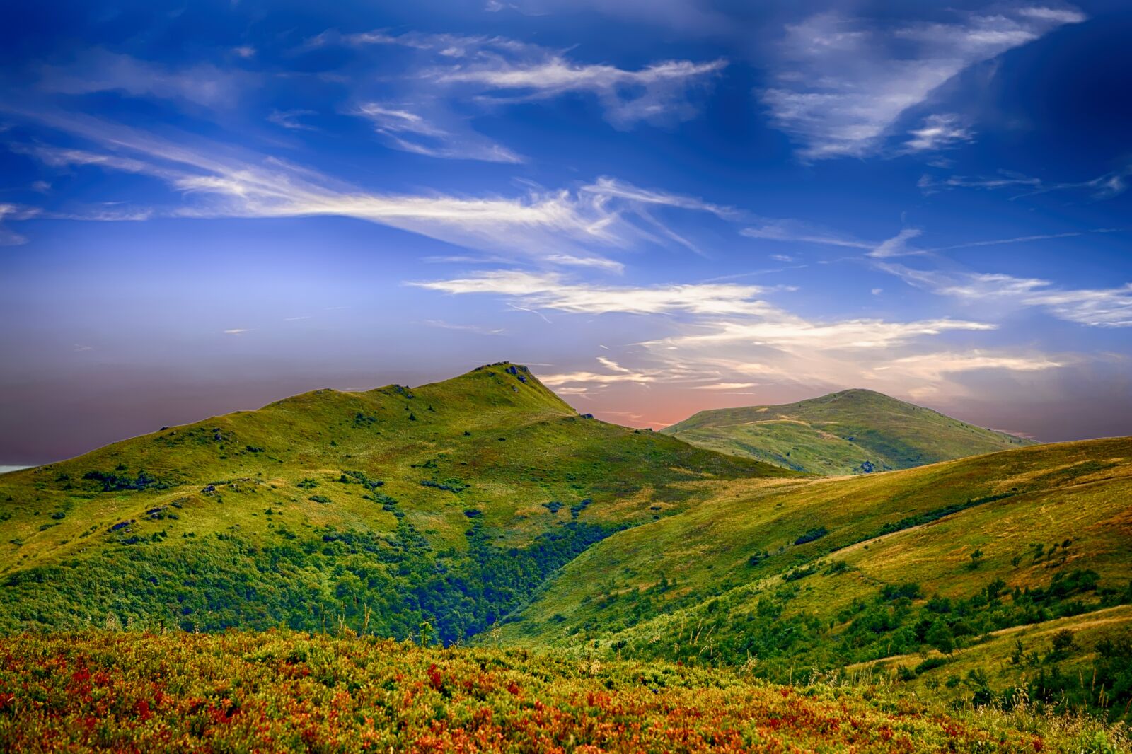 Nikon D7100 sample photo. Hill, sky, landscape photography