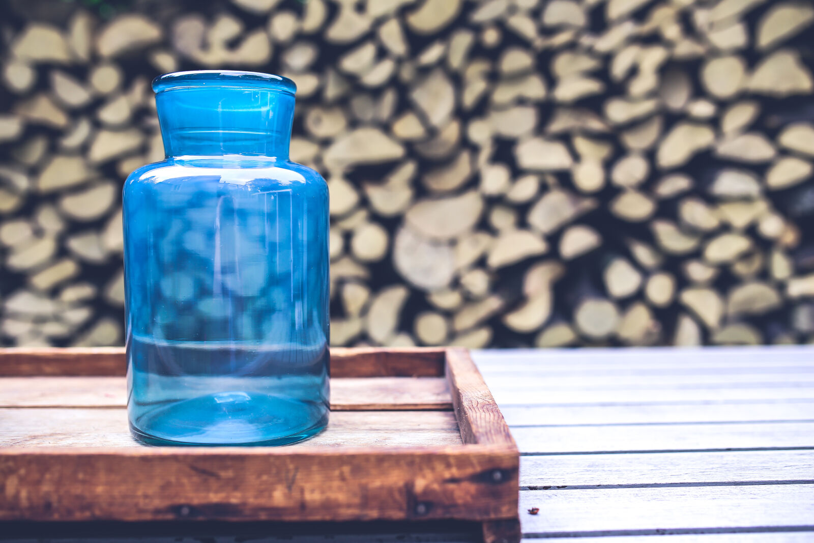Canon EOS 6D + Sigma 35mm F1.4 DG HSM Art sample photo. Big, blue, jar photography
