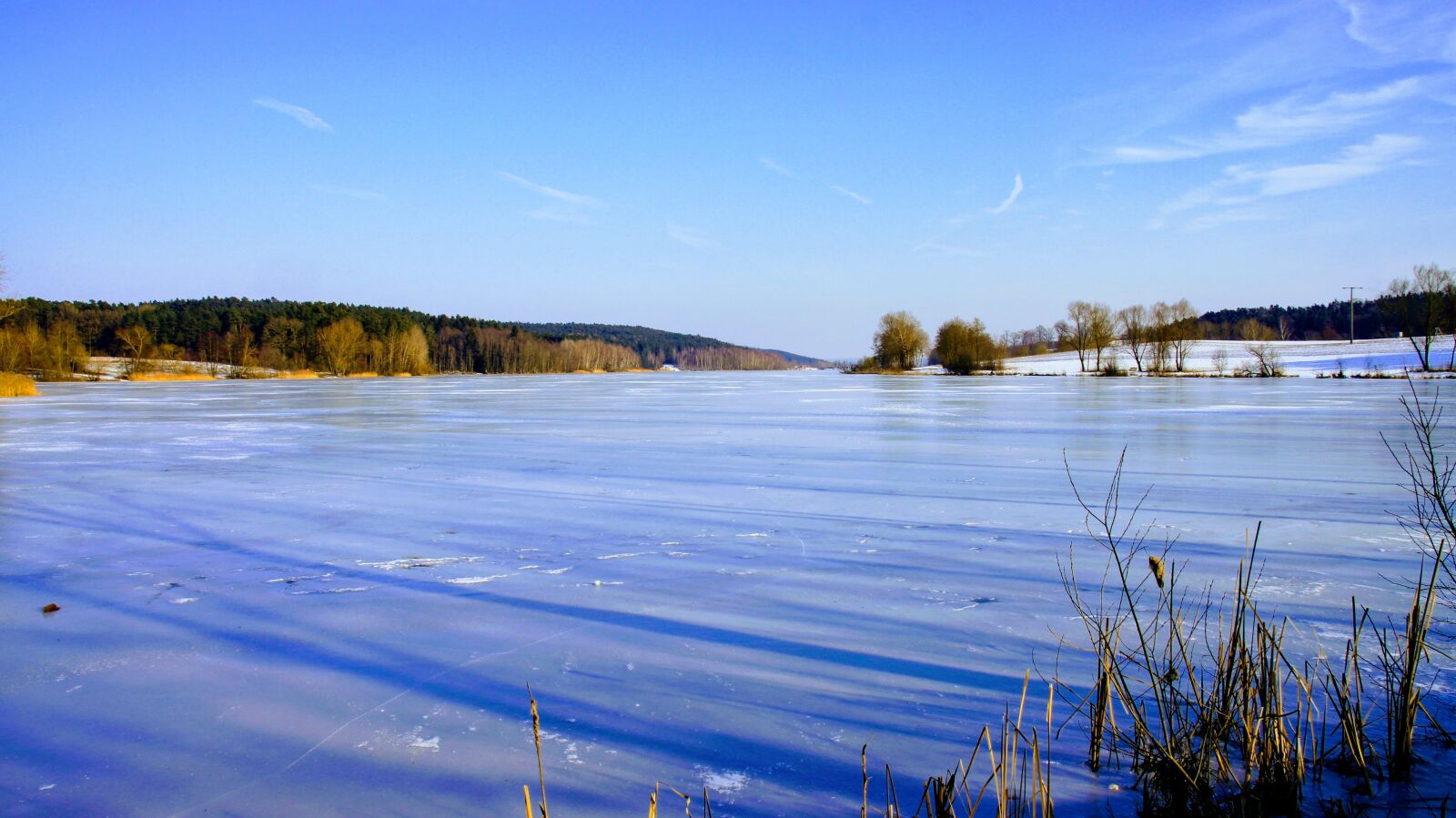 Sony SLT-A55 (SLT-A55V) sample photo. Winter, lake, waters photography
