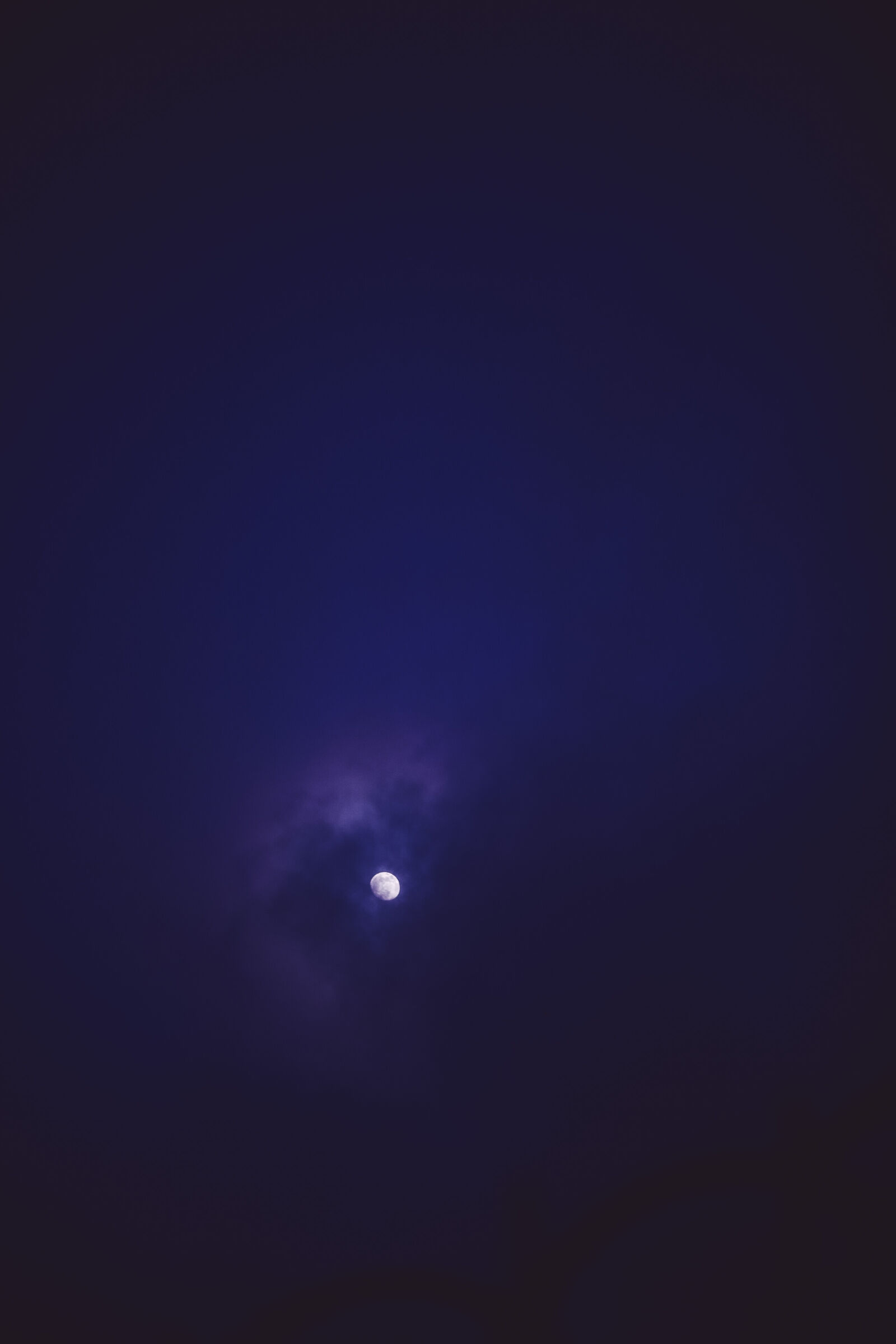 Canon EF 85mm F1.8 USM sample photo. Cloud, cloudscape, moon photography