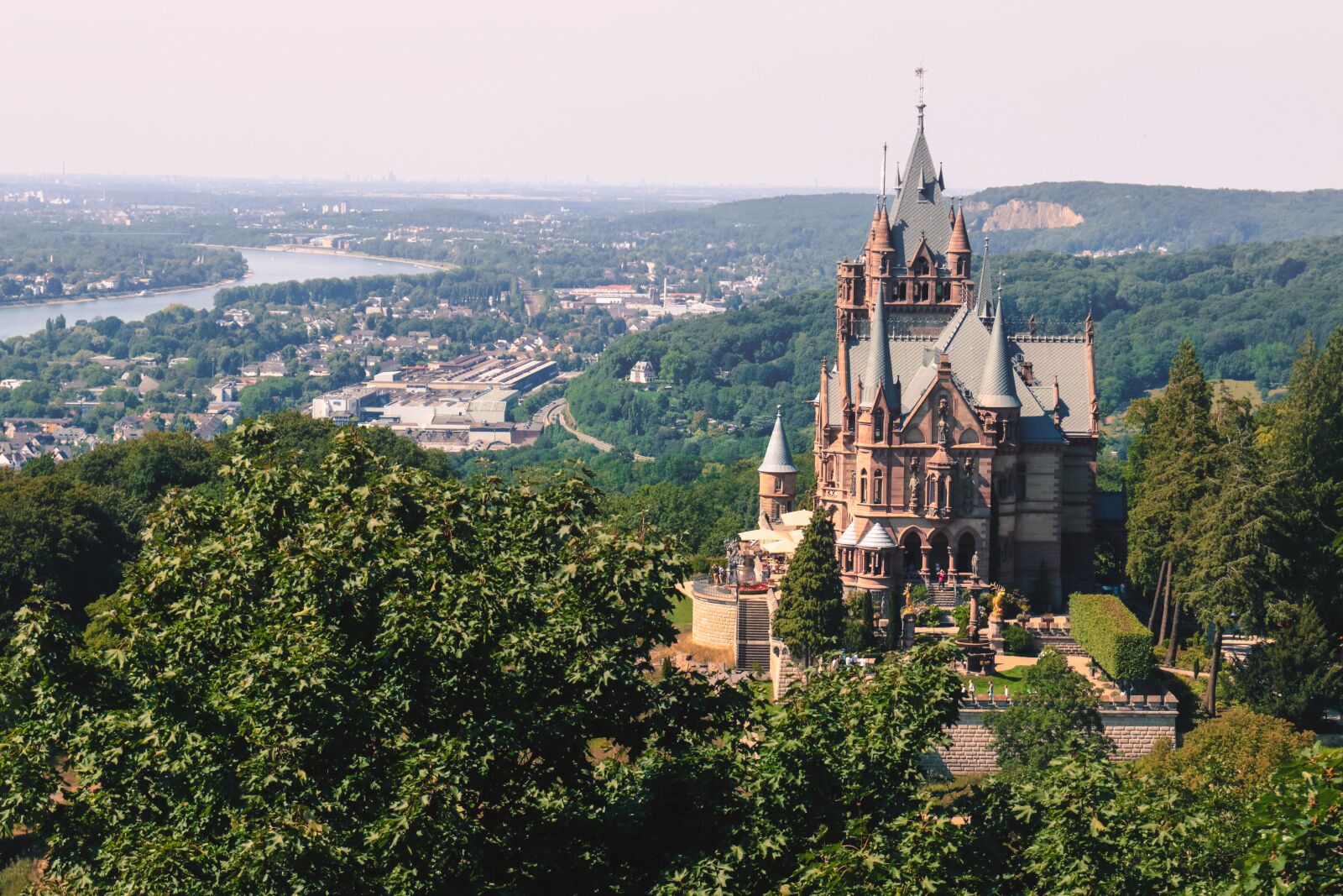 Canon EOS 70D sample photo. Siebengebirge, dragon castle, dragon photography
