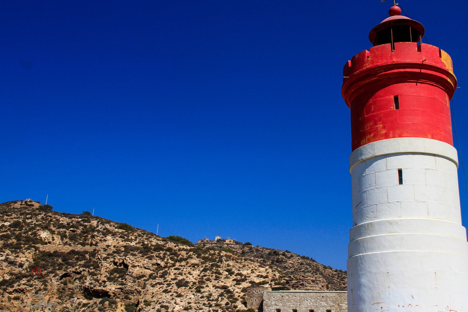 Canon EOS 7D sample photo. Lighthouse, murcia photography
