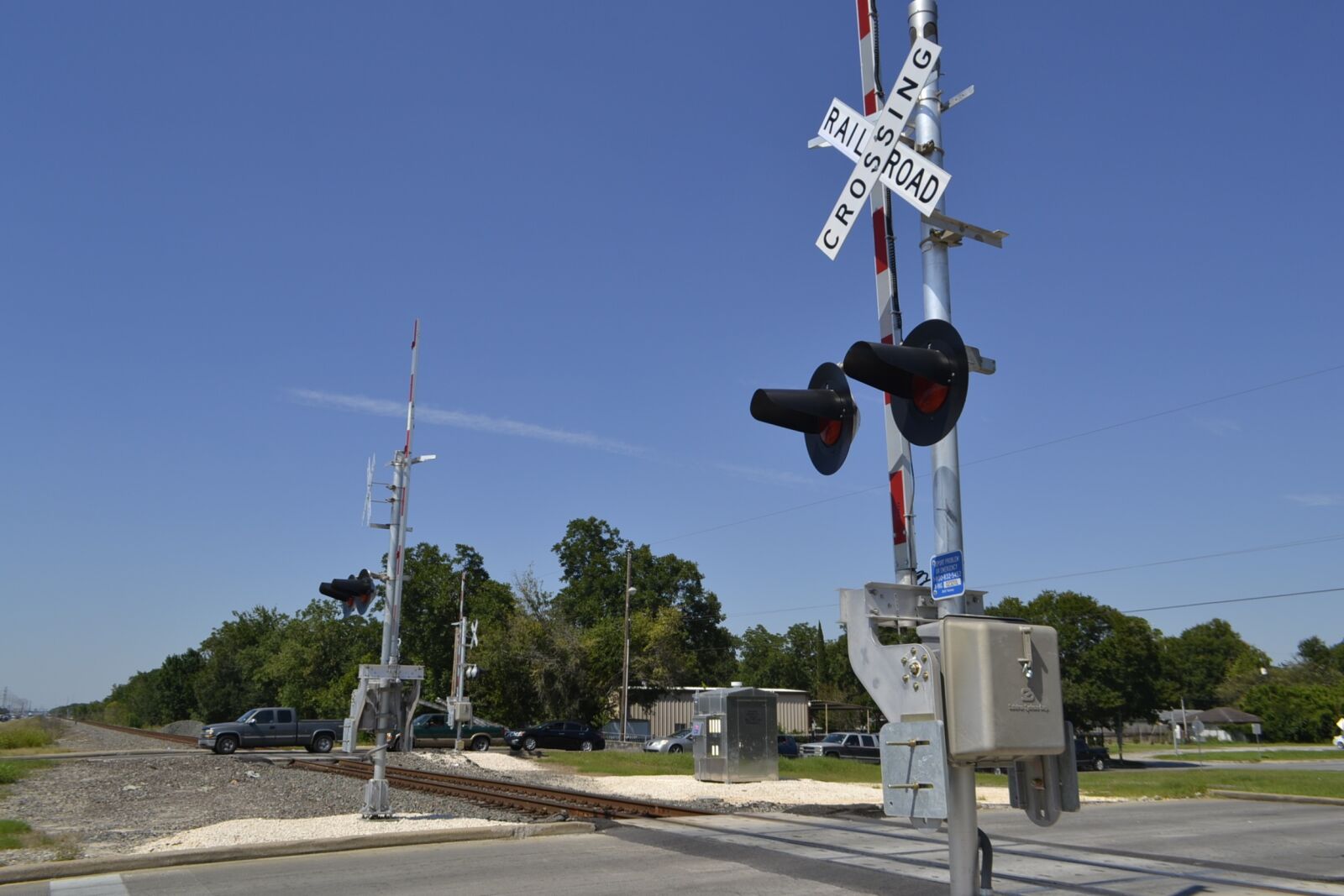 Nikon D3100 sample photo. Houston texas rail road photography