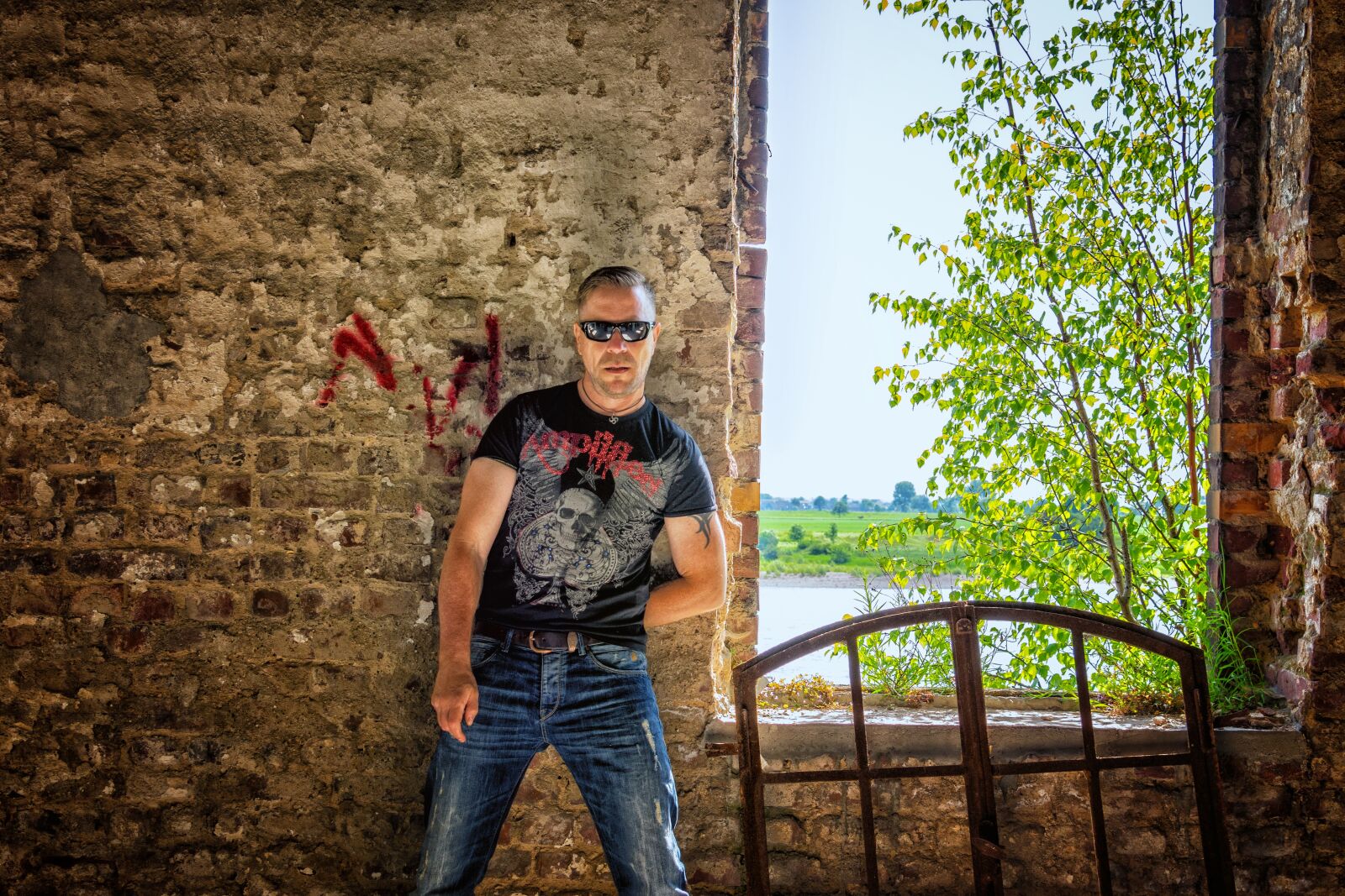 Nikon D3300 sample photo. Lost places, man, male photography