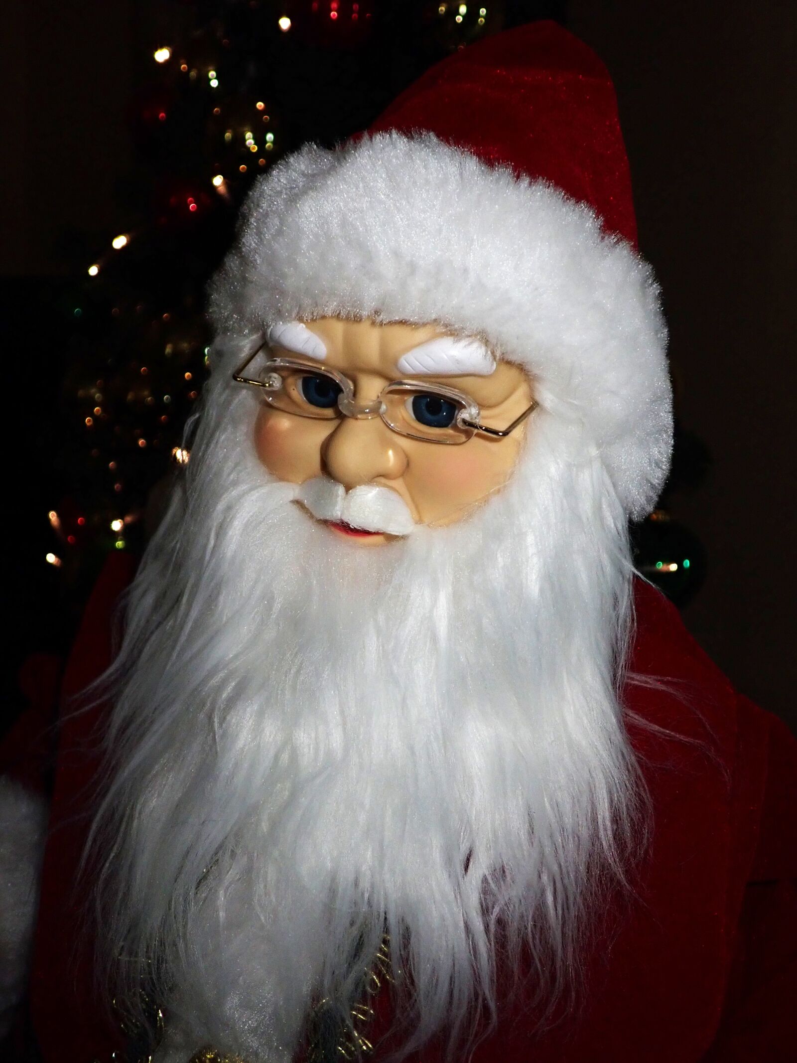 Olympus TG-5 sample photo. Santa, christmas, decoration photography