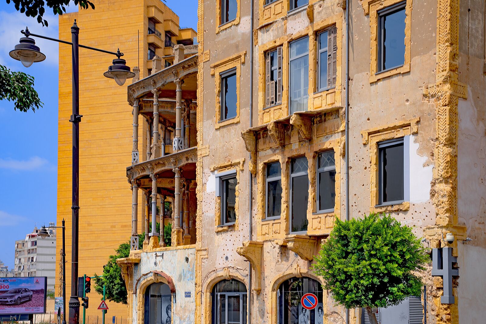Pentax K-1 Mark II sample photo. Building, facade, beirut photography