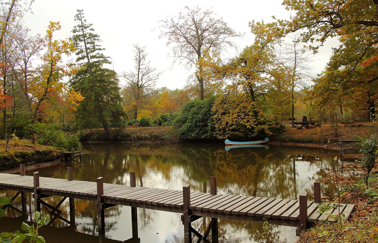 Canon EOS 700D (EOS Rebel T5i / EOS Kiss X7i) sample photo. Pond, web, canoeing photography