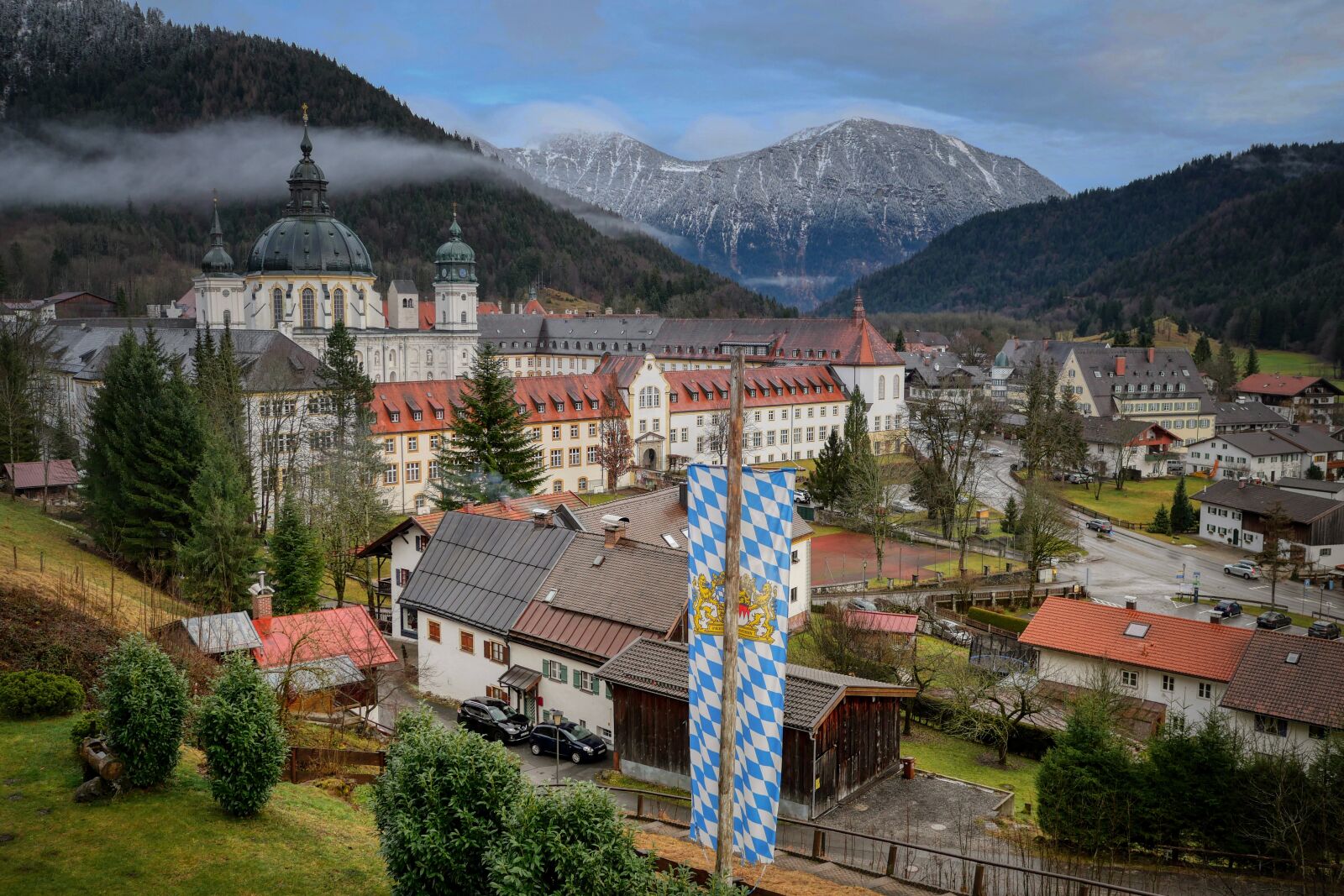 Panasonic Lumix DC-G90 (Lumix DC-G91) sample photo. Monastery, ettal, bavaria photography