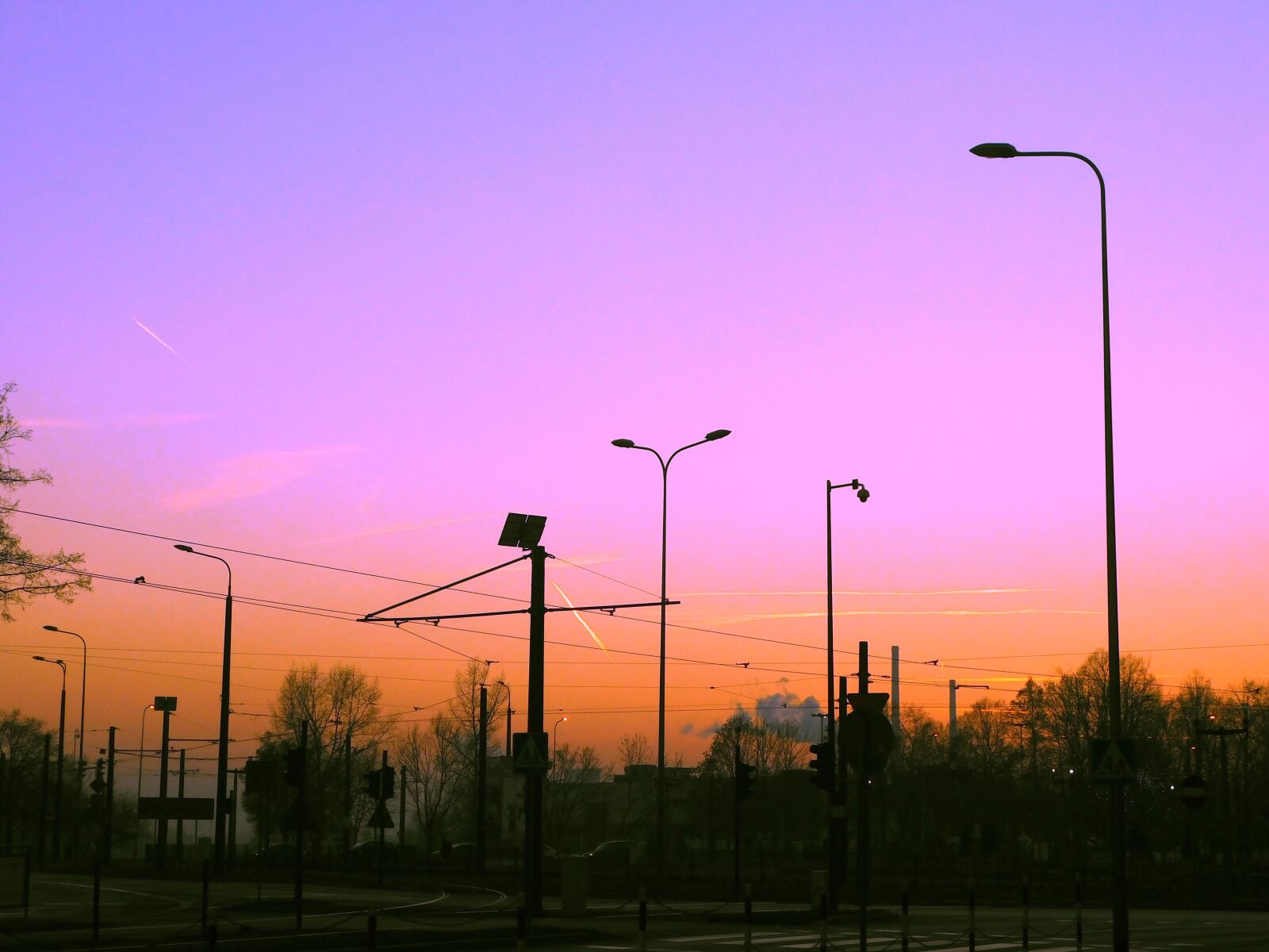Nikon Coolpix L840 sample photo. City, sunset, roundabout photography