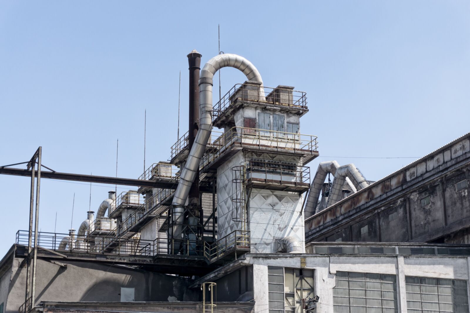 Sony a6000 sample photo. Factory, machine, the industry photography