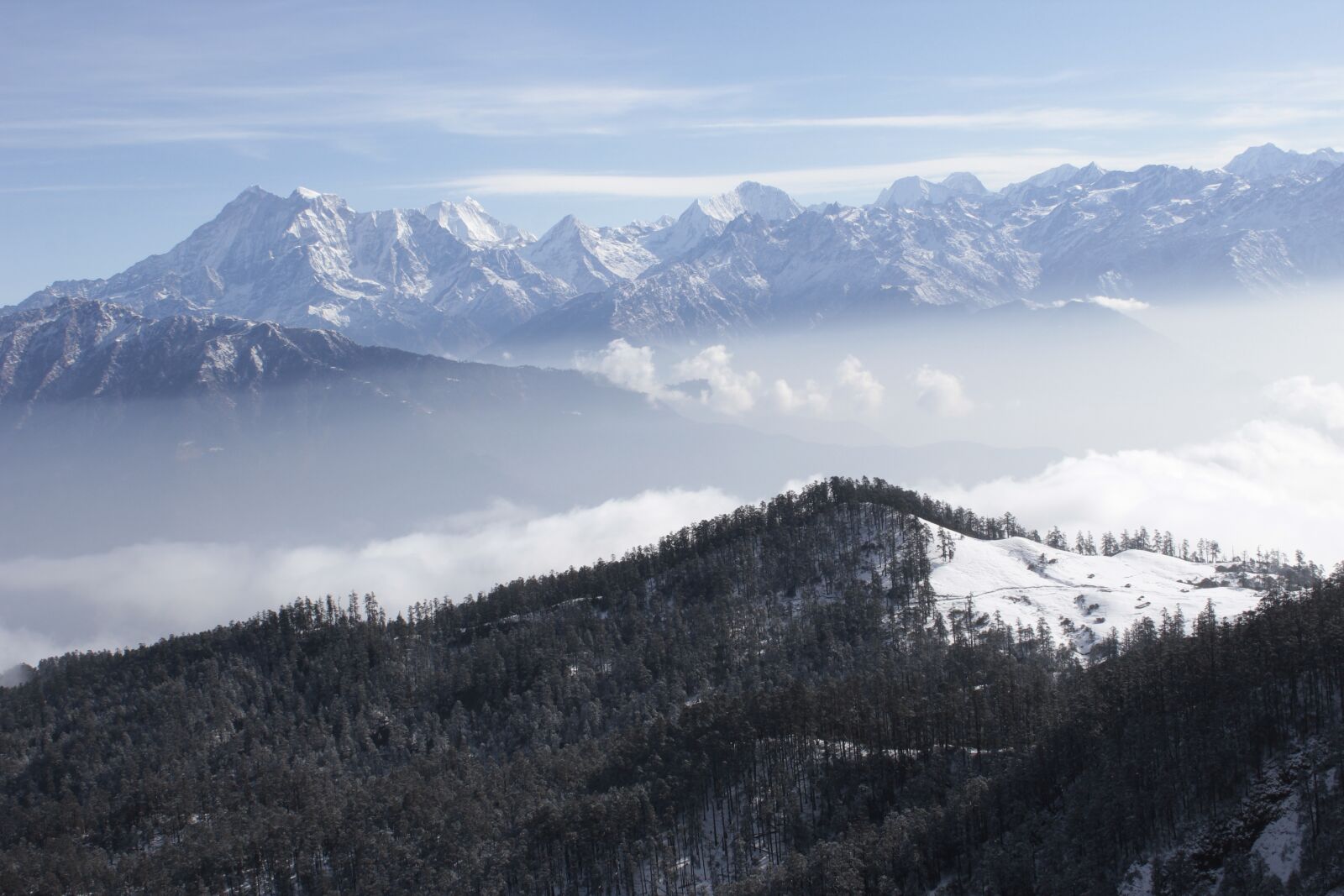Canon EOS 1200D (EOS Rebel T5 / EOS Kiss X70 / EOS Hi) sample photo. Mountain, snow, panoramic photography