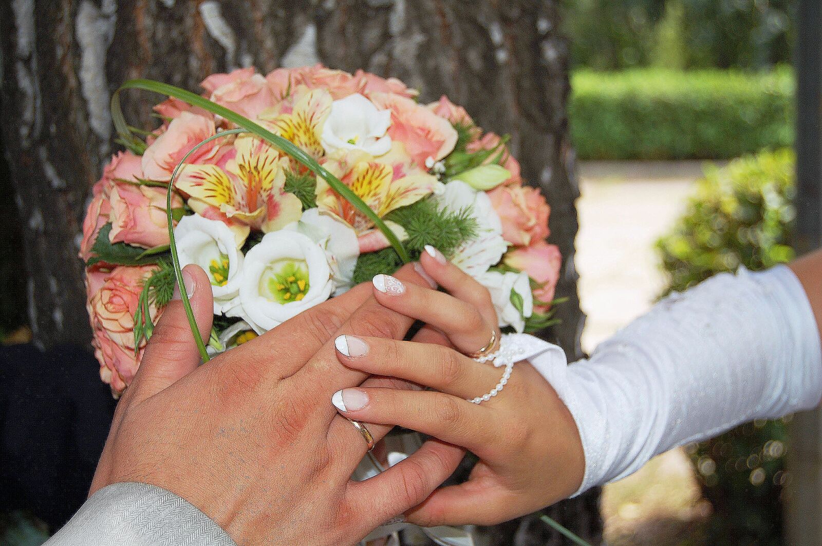 Nikon D40 sample photo. Wedding, stroll, just married photography