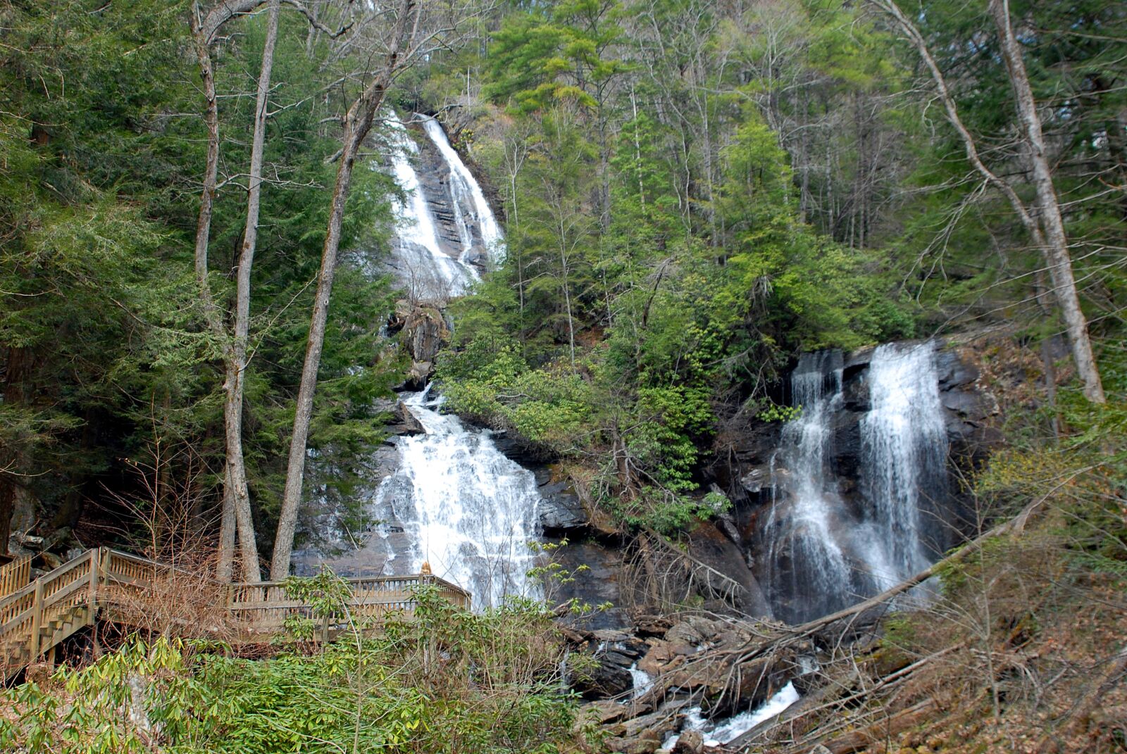 Nikon D200 sample photo. Anna ruby falls, falls photography