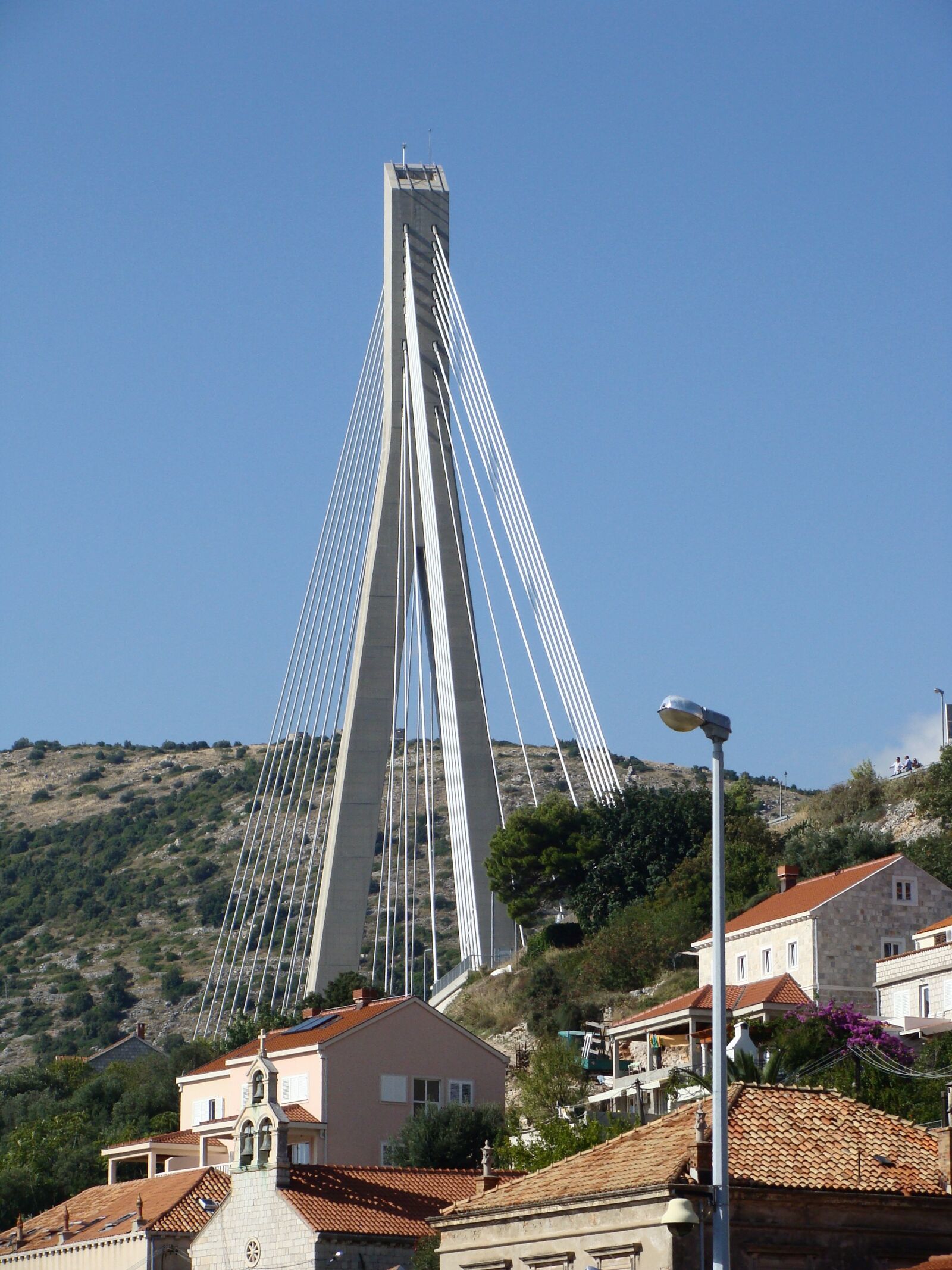 Sony Cyber-shot DSC-H10 sample photo. Bridge, architecture, houses photography