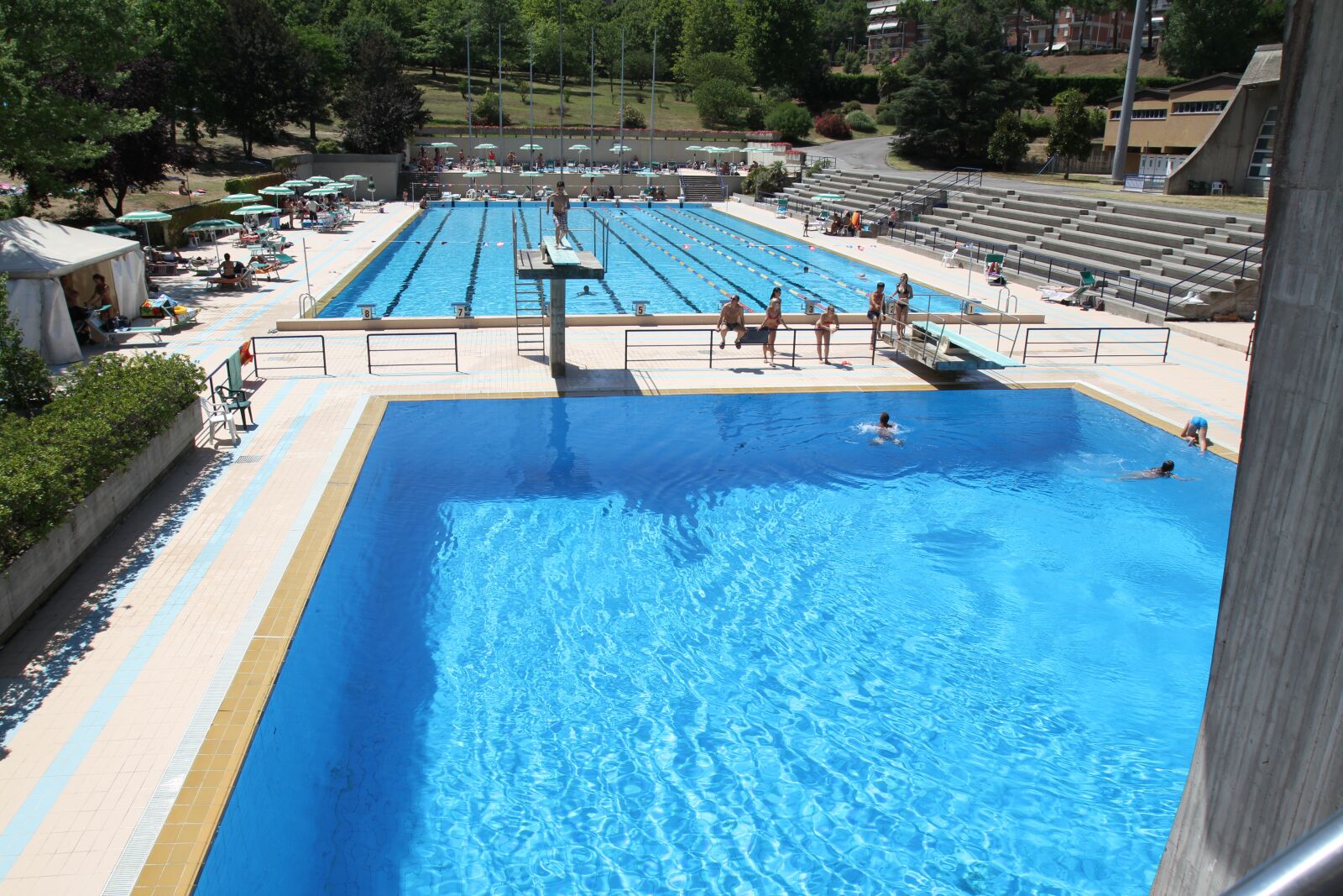 Canon EOS 7D sample photo. Chianciano terme, olympic swimming photography