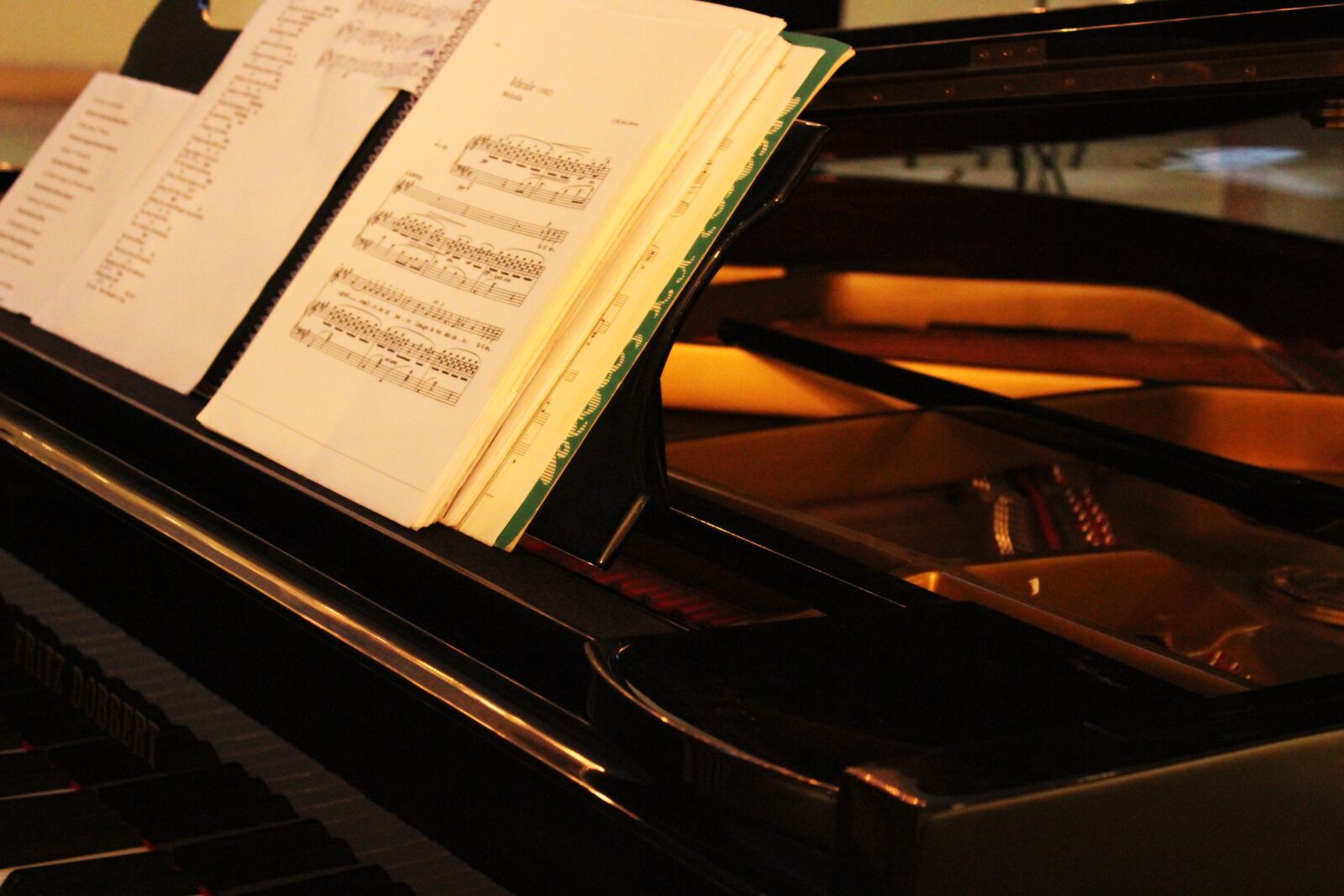 Canon EOS 600D (Rebel EOS T3i / EOS Kiss X5) sample photo. Music, piano, score photography