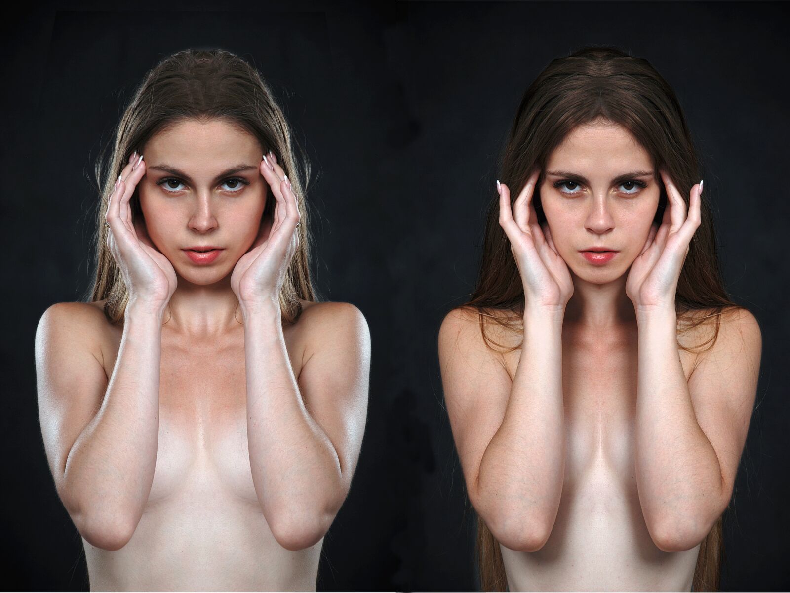 Nikon D80 sample photo. Girl, sisters, symmetry photography