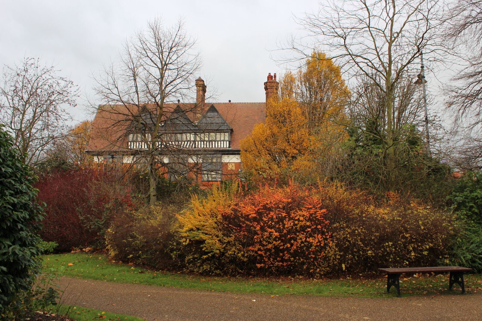 Canon EOS 100D (EOS Rebel SL1 / EOS Kiss X7) sample photo. Autumn, park, landscape photography