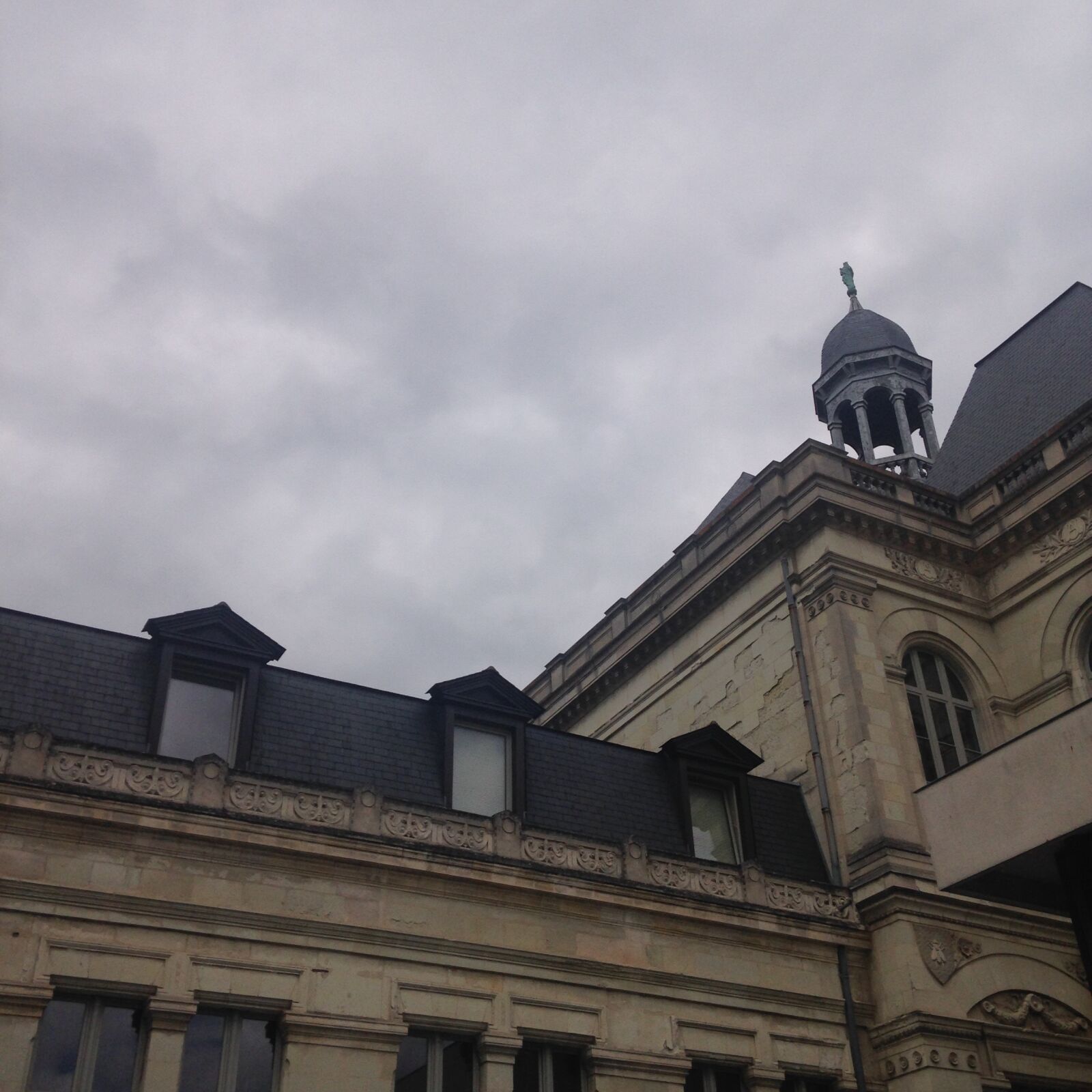 iPhone 5c back camera 4.12mm f/2.4 sample photo. Bad, day, catholique, clouds photography