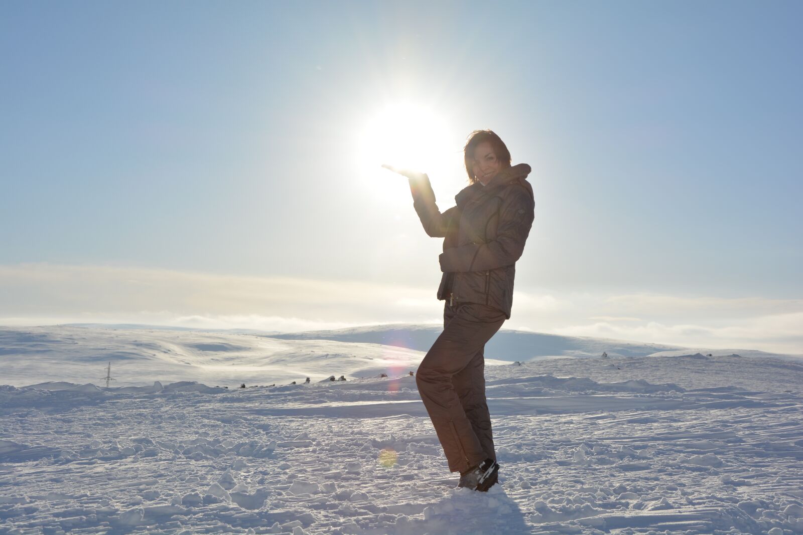 Nikon D5200 sample photo. North, russian north, snow photography