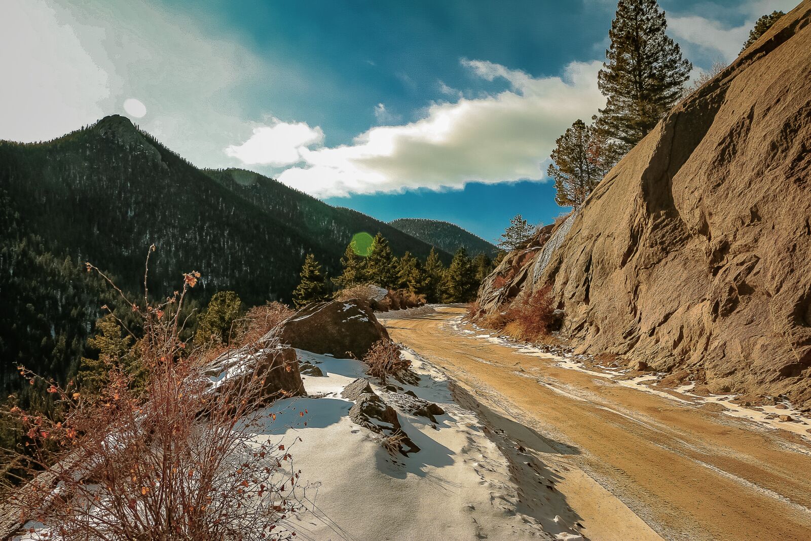 Canon EOS 70D sample photo. Mountain, aspen, snow photography