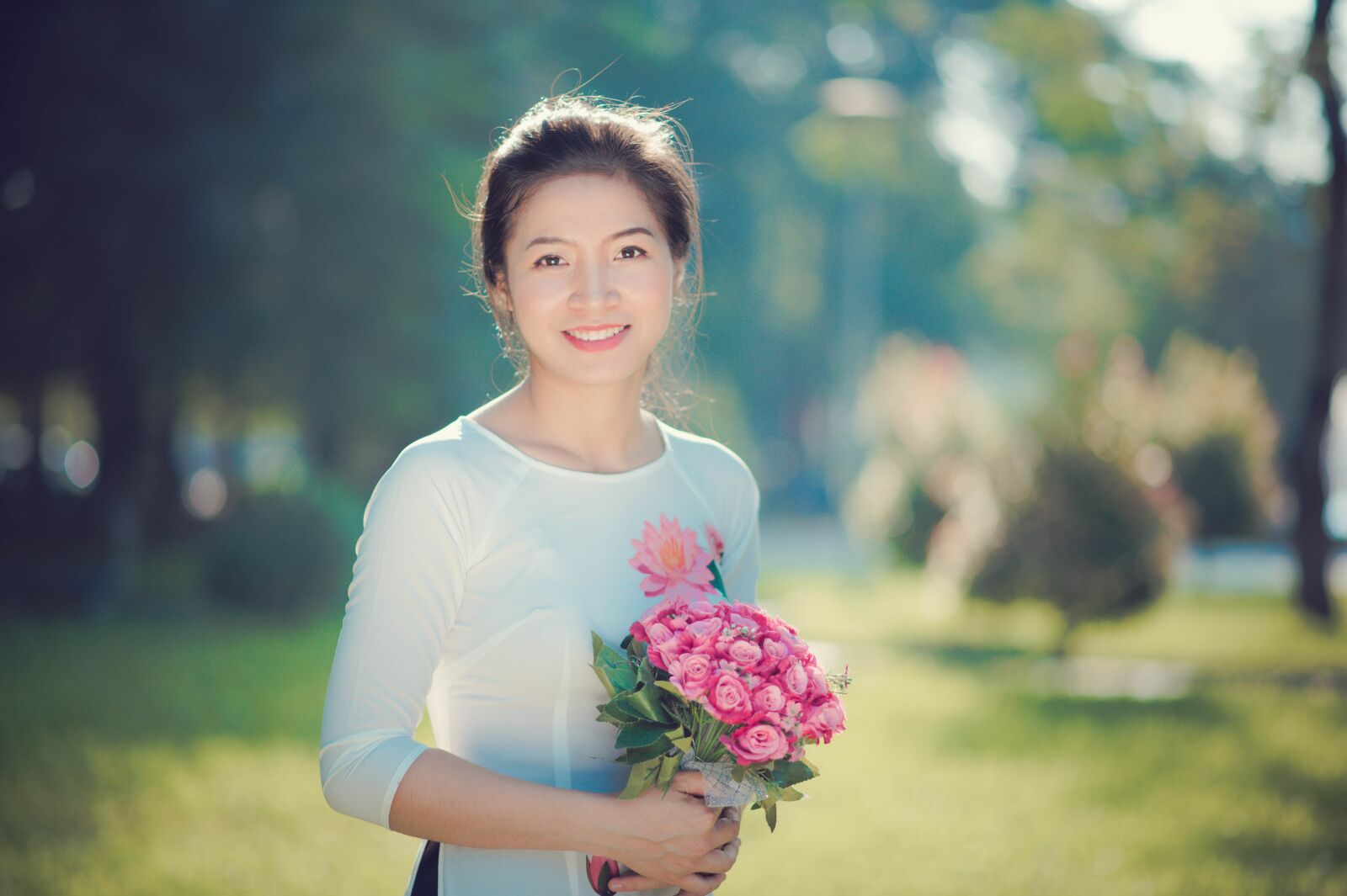 Nikon D750 sample photo. Girl, vietnam, smile photography