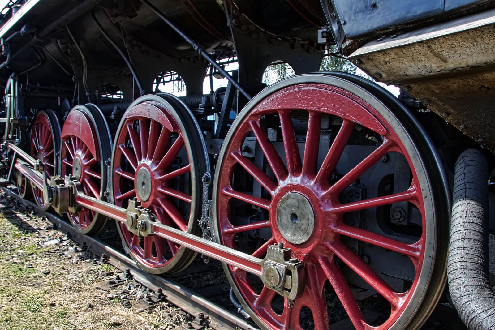 Canon EOS 600D (Rebel EOS T3i / EOS Kiss X5) sample photo. Locomotive, train, the historical photography