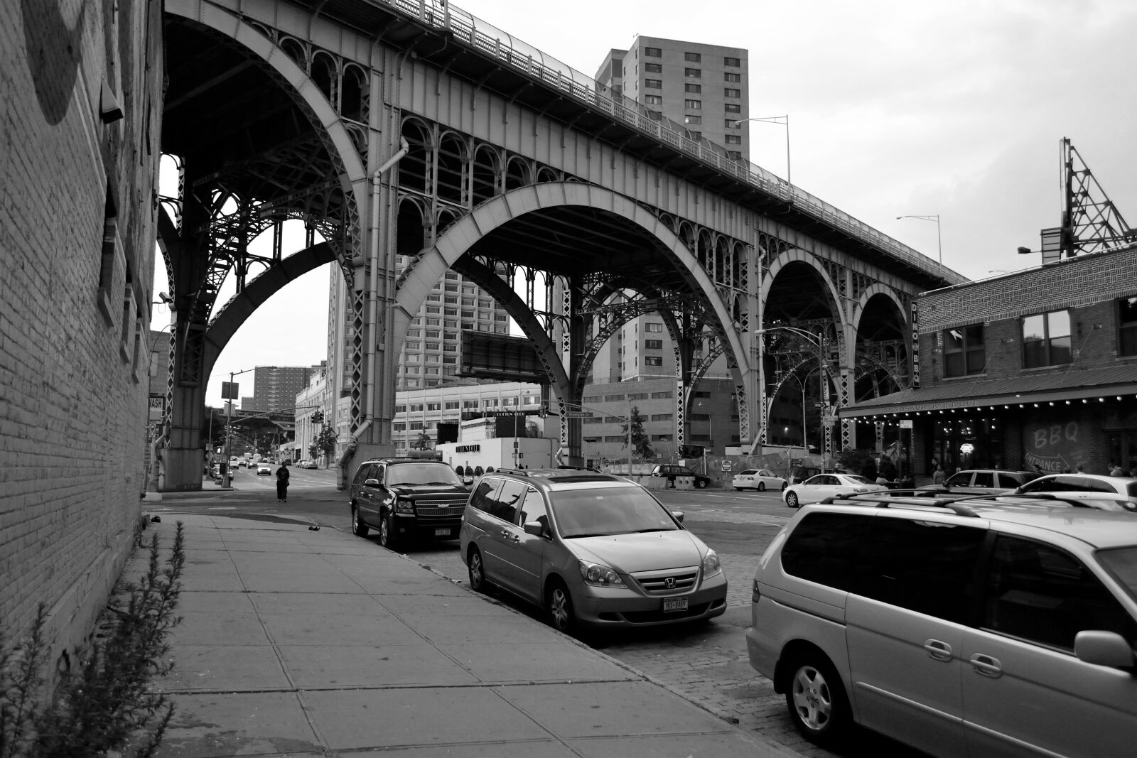 Nikon D3100 sample photo. Bridge, harlem, ny photography
