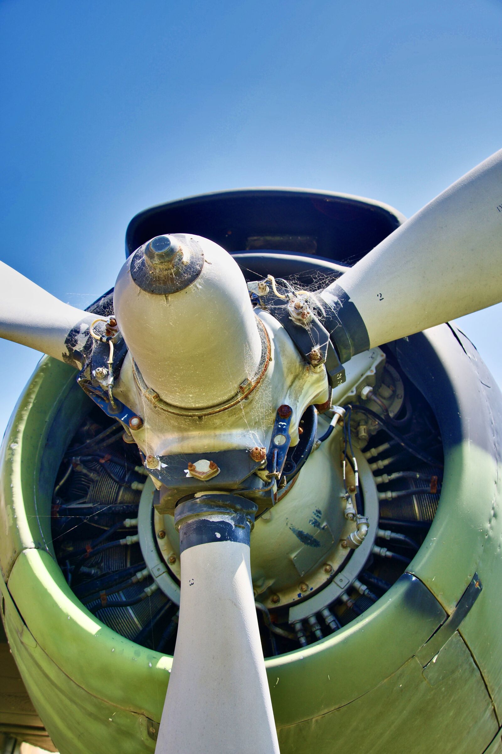 Sony a6500 sample photo. Propellor, engine, plane photography