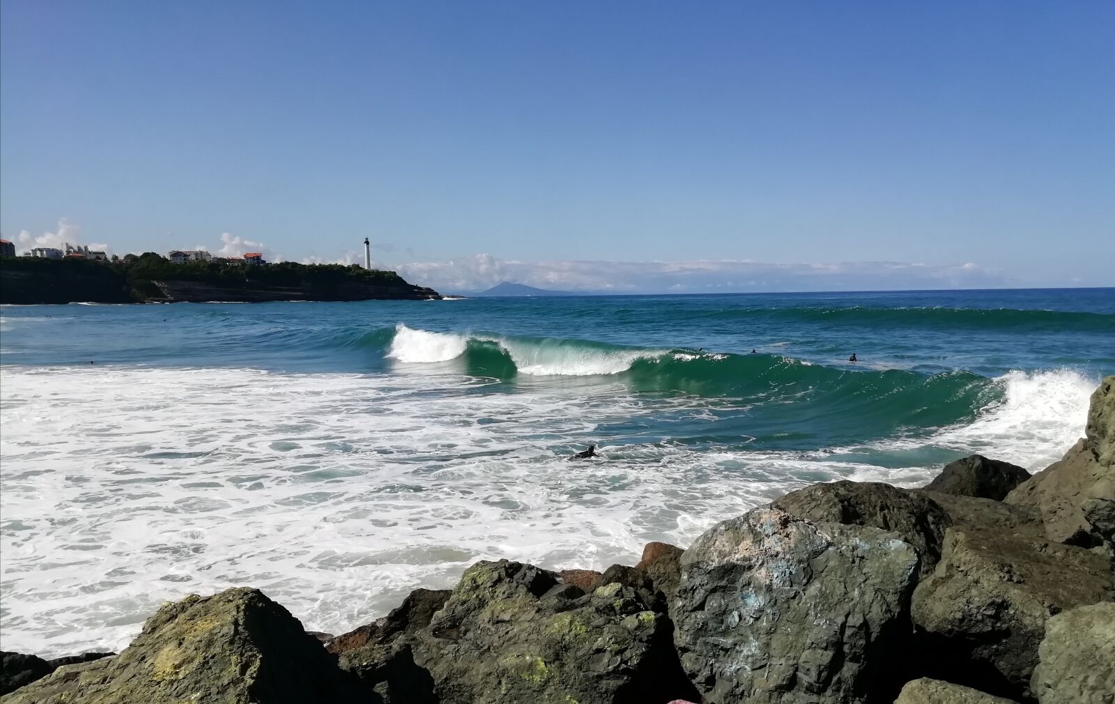 HUAWEI FIG-LX1 sample photo. Ocean, basque coast, surf photography