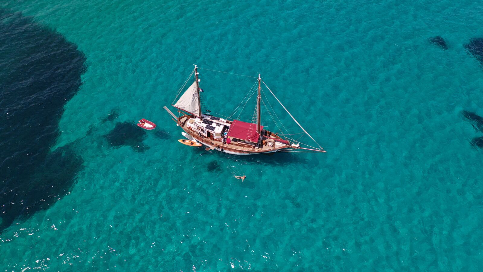 Hasselblad L1D-20c sample photo. Sailing yacht, corsica, france photography