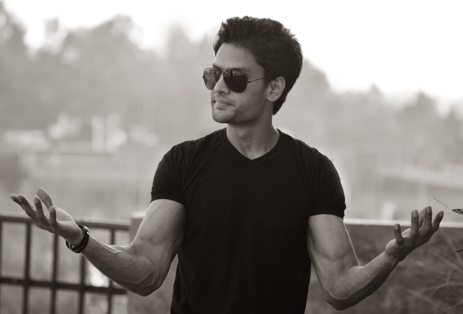 Nikon D5200 sample photo. Man, young, model photography