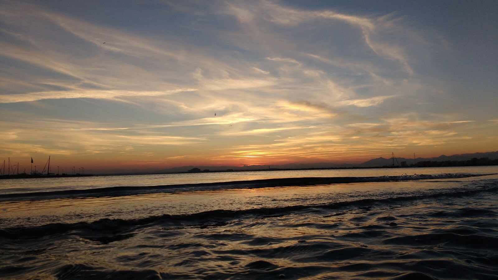Motorola MotoG3 sample photo. Sea, sunset, nature photography