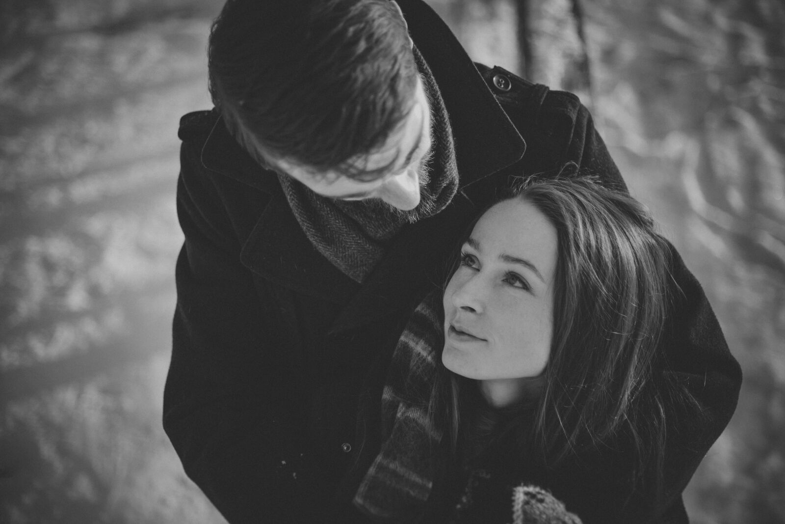 Canon EF 50mm F1.8 II sample photo. Adult, couple, facial expression photography