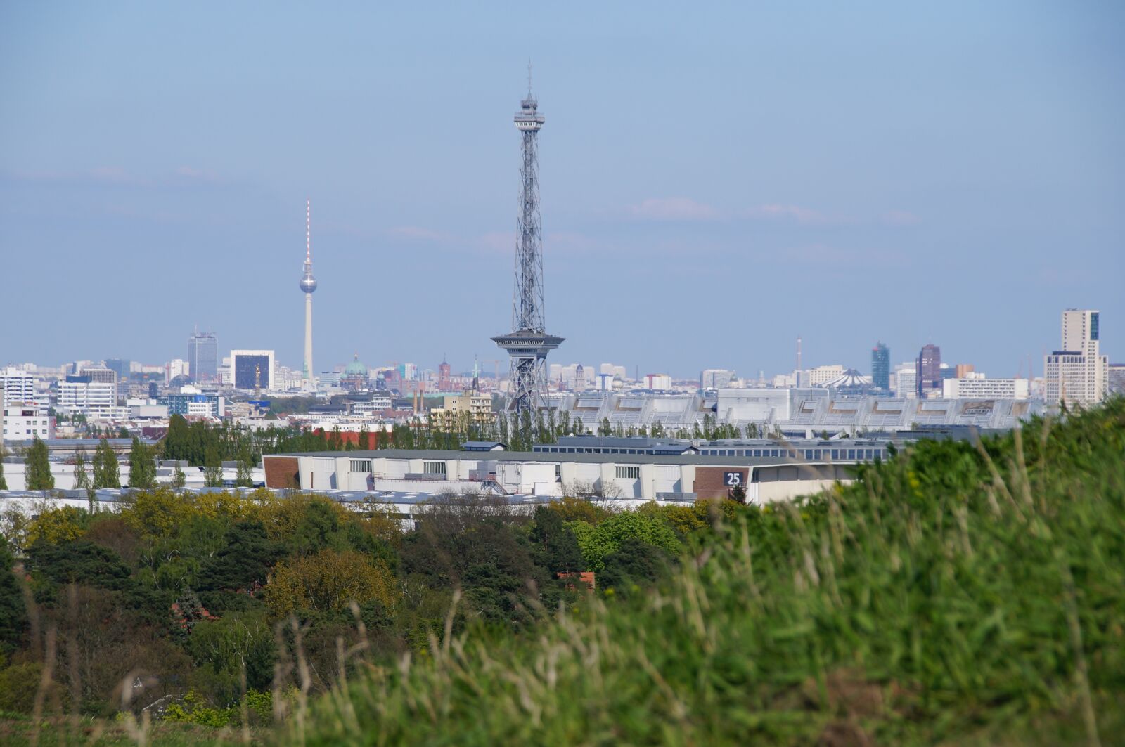 Sony SLT-A37 sample photo. Radio tower, berlin, tv photography