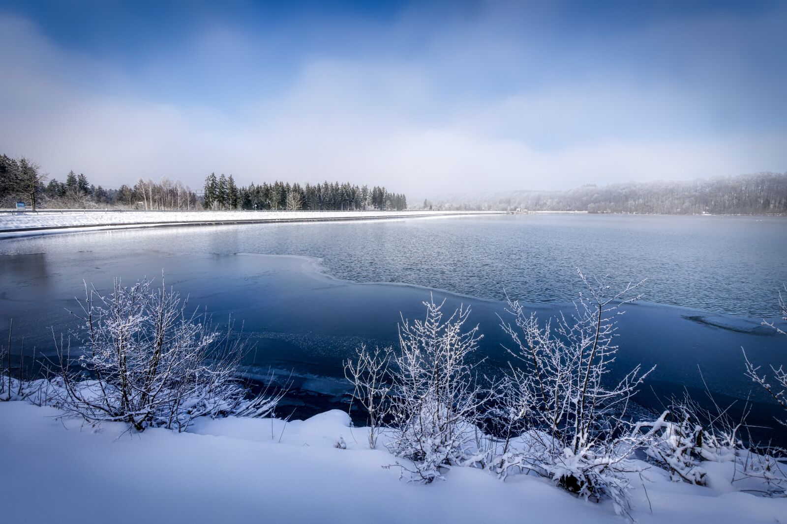 Panasonic Lumix DMC-GX8 sample photo. Reservoir, lake, water photography