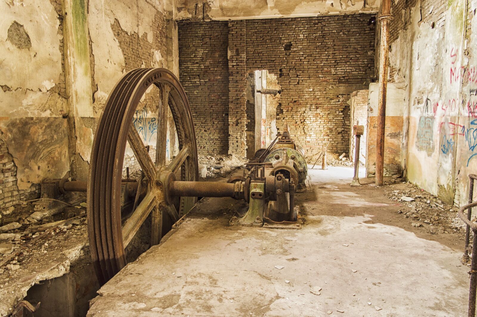 Nikon D3200 sample photo. Ruins, fart, ruin photography